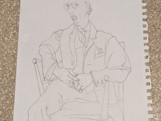 Picasso's portrait of Igor Stravinsky